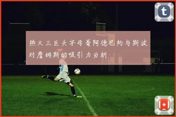 热火三巨头字母哥阿德巴约与斯波对詹姆斯的吸引力分析
